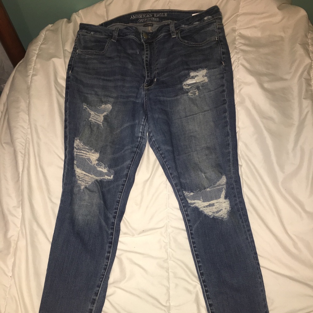 AMERICAN EAGLE HIGH RISE JEGGINGS